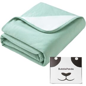 BubblePanda Rayon Made from Bamboo Baby Blanket for Boys Girls Neutral Soft Crib Blanket Toddler Quilt Comforter Newborn Nursery 30 x 40 Inch Pink