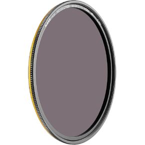 Kase Wolverine Revolution 49mm Magnetic ND64 6 Stop Shockproof Tempered Optical Glass Filter w Yellow Ring & Adapter