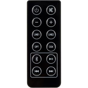 RC10E Replacement Remote Controller Compatible with Edifier Sound Bar Bookshelf Speaker R1280DB