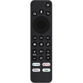 Voice Replace Remote Applicable for Insignia TV NS-70DF710NA21 NS-50DF710NA21 NS-65DF710NA21 NS-58F301NA22 NS-32F202NA23 NS-24F201NA23 NS-32F201NA23 NS-42F201NA23 NS-24F202NA23 NS-39F201NA23