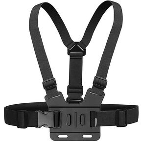 Adjustable Chest for Mount Harness Most Action Cameras, Fully Adjustable Strap Size