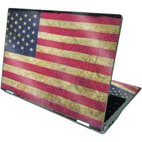 MightySkins Glossy Glitter Skin Compatible with Acer Chromebook CP311 (2021) - Vintage Flag | Protective, Durable High-Gloss Glitter Finish | Easy to Apply and Change Styles | Made in The USA