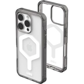 URBAN ARMOR GEAR UAG Designed for iPhone 16 Pro Case 6.3" Plasma XTE - Compatible with MagSafe Charging & Kickstand Rugged Shockproof Anti-Slip Military Grade Protective Cover, Black/Orange