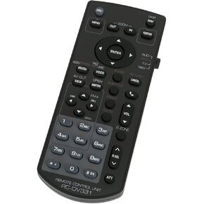 RC-DV331 KNA-RCDV331 Replacement Remote for Kenwood Receiver Navigation System Ddx516, Kvt-516, Ddx616
