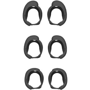 3 Pairs QuietComfort Earbuds Ultra Ear Hooks Tips, S/M/L Replacement Add Grip Silicone Sport Eartips Wing Wingtip Cover Accessories Compatible with QuietComfort Earbuds II - Black