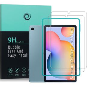 Ibywind Screen Protector For Samsung Galaxy Tab S6 Lite(2020/2022/2024)(10.4 Inches),with 2Pcs Tempered Glass[Fingerprint Reader,Easy to install]
