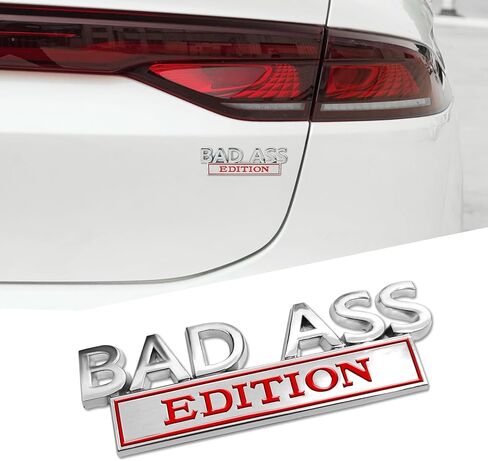 FJB Edition Car Emblem, 3D Letters FJB Car Edition Emblem, 3D FJB Edition Bumper Stickers Alloy Car Truck Accessories Badge Fit for Cars Bumper Window (Black Red) in Kuwait