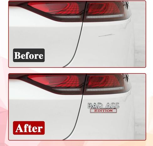 FJB Edition Car Emblem, 3D Letters FJB Car Edition Emblem, 3D FJB Edition Bumper Stickers Alloy Car Truck Accessories Badge Fit for Cars Bumper Window (Black Red) in Kuwait