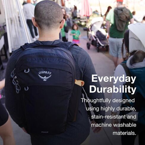Osprey Poco Changing Backpack with Clip-in Changing Pad, Tan Concrete in Saudi Arabia