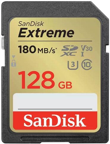 SanDisk Extreme 128 GB Class 10/UHS-I (U3) V30 SDXC - 1 Pack in Saudi Arabia