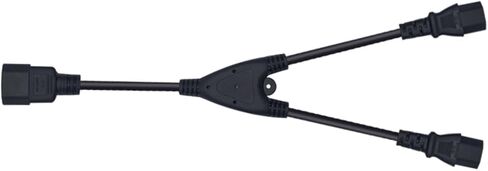 C14 إلى 2 X C13 Y كابل محول الطاقة الفاصل 10A 250V UPS PSU كابل تمديد. UPS Server C14 تحويل جهازين C13 تحويل جهازين في واحد (C14 إلى 2 X C13-0.3M) in Kuwait