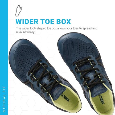 حذاء الجري سبيد فورس بيرفوت للسيدات من Xero Shoes - خفيف الوزن للغاية - حذاء جري بسيط على الطريق باللون الأزرق أوريون in Kuwait