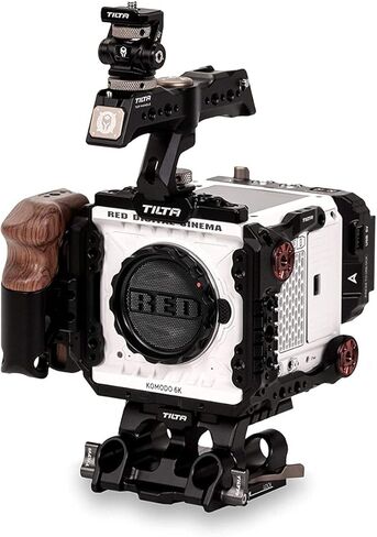 Tiltaing Camera Cage Kit E (Gold Mount) Compatible with RED Komodo Camera - Black in Saudi Arabia