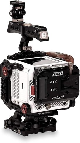 Tiltaing Camera Cage Kit E (Gold Mount) Compatible with RED Komodo Camera - Black in Saudi Arabia