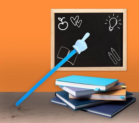 Classroom Pointers Teacher Finger Pointer Talking Stick for Homeschool Classroom Hand Signals for Students Reading Pointers Kids and Special Needs (Blue) in Saudi Arabia