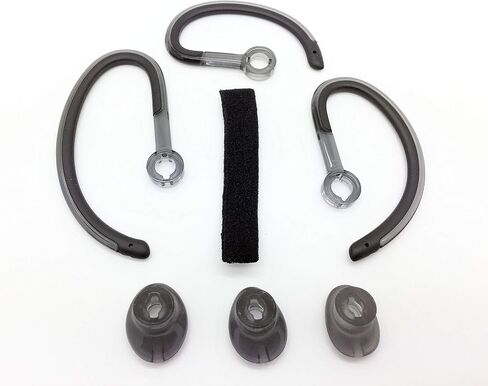 Savi X40 Ear Tips | Replacement Earbuds Ear Buds Headset Parts Spare Kit Ear Loops Compatible with Plantronics SAVI X40 CS540 Savi W440 W740 W745 WH500 - (Mixed L/M/S) (1 Pack) in Kuwait