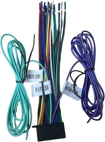 IMC Audio Aftermarket Install Wire Harness Power Plug Radio Replace Compatible with Select Kenwood Stereos Models DDX9705S DDX9904S DDX9905S DMX7704S DMX7705S DMX905S Plugs into back of Select Kenwood in Saudi Arabia