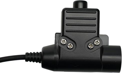 كابل محول مدني Z-تكتيكي U94 PTT قابس 7.1 ملم متوافق مع موتورولا CP200 CLS1110 CLS1410 RMM2050 XU2600 DTR550 راديو ثنائي الاتجاه in Kuwait