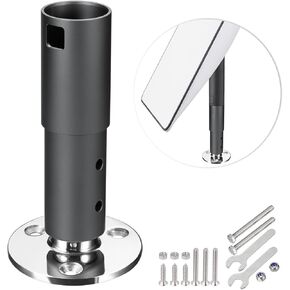 Antenna Mount for Starlink Satellite Dish V2 Standard Actuated Antenna -[Seamlessly Fit Solid Pipe Adapter + Stainless Steel Antennae Base] Mounting Kit - for Marine Automotive