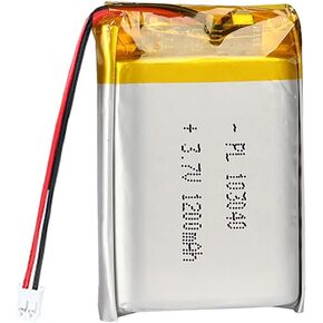 YDL 3.7V 1200mAh 103040 Lipo Battery Rechargeable Lithium Polymer ion Battery Pack with PH2.0mm JST Connector