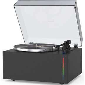 Record Player All-in-One High Fidelity Turntable for Vinyl Records Built-in 4 Stereo Speakers Phono Preamp Bluetooth Auto Stop MM Cartridge ATN3600L