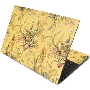 MightySkins Skin Compatible with Razer Blade Stealth 13.3" (2019) - Yellow Marble End | Protective, Durable, and Unique Vinyl Decal wrap Cover | Easy to Apply | Made in The USA