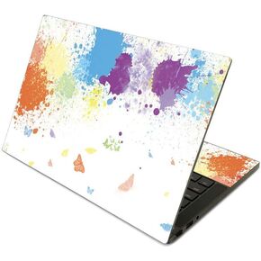 MightySkins Skin Compatible with Razer Blade Stealth 13.3" (2019) - Splash of Color | Protective, Durable, and Unique Vinyl Decal wrap Cover | Easy to Apply | Made in The USA