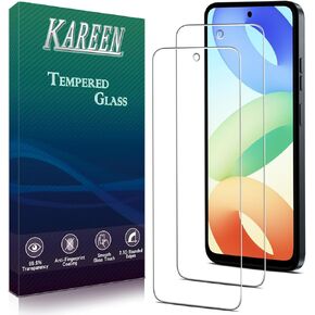 KAREEN [2 pack] Screen Protector Designed for Motorola Moto G Power 5G 2024 Tempered Glass, Anti Scratch, Bubble Free, Easy Installation
