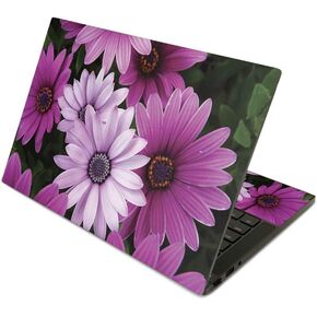 MightySkins Skin Compatible With Razer Blade Stealth 13.3" (2019) - Purple Flowers | Protective, Durable, and Unique Vinyl Decal wrap cover | Easy To Apply, Remove, and Change Styles | Made in the USA