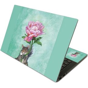 MightySkins Skin Compatible with Razer Blade Stealth 13.3" (2019) - Lovely Squirrel | Protective, Durable, and Unique Vinyl Decal wrap Cover | Easy to Apply | Made in The USA