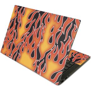 MightySkins Skin Compatible with Razer Blade Stealth 13.3" (2019) - Hot Flames | Protective, Durable, and Unique Vinyl Decal wrap Cover | Easy to Apply, Remove, and Change Styles | Made in The USA