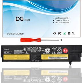DGTECH 83 SB10K97575 82 Replacement Laptop Battery for Lenovo ThinkPad E570 E570C E575 Series 01AV414 01AV415 01AV417 01AV418 01AV416 SB10K97573 SB10K97572 (14.6V 41Wh/2.81AH)