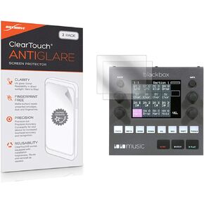 BoxWave Screen Protector Compatible with 1010music Blackbox - ClearTouch Crystal (2-Pack), HD Film Skin - Shields from Scratches for 1010music Blackbox