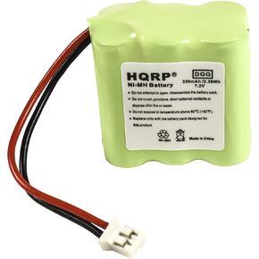 HQRP Battery Compatible with Sport-Dog ST-101 Series Transmitter ST101-B ST101-S ST101-W Kinetic MH330AAAK6HC DC-24 SDT00-11909 650-060 BP1061 BP00001061 Replacement