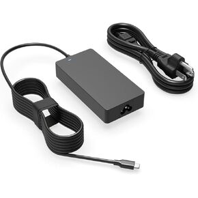 100W Type C Charger Fit for MSI Prestige 16Evo Laptop Prestige 16Evo A13M-259US / Prestige 16Evo A13M-280US / Prestige 16Evo A13M-284US Power Supply Adapter Cord