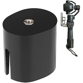 Gimbal Tripod Adapter Base Universal Handheld Camera Adapter Base with 1/4inch Mounting Screw for DJI All Series Handheld Camera Adapter Base