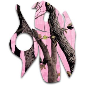 MightySkins Skin for Logitech M570 Wireless Trackball Mouse - Pink Tree Camo | Protective, Durable, and Unique Vinyl Decal wrap Cover | Easy to Apply, Remove, and Change Styles | Made in The USA