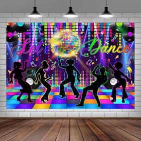 Rock and Roll Party Decorations Karaoke Backdrop Music Party Decoration Photograph Backdrops Rock Star Music Theme Birthday Festival Concert Background Photography Studio Props 7X5FT