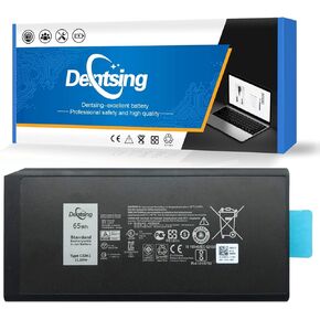 بطارية كمبيوتر محمول متوافقة مع Dentsing CJ2K1 (11.1V 65Wh/5700mAh) مع Dell Latitude 14 Rugged 5404 7404 E5404 E7404 Series 0DKNKD X8VWF 4XKN5 5XT3V 05XT3V VCWGN 0VCHGN 09FN4 XN4KN XRJDF YGV51 453- بببي