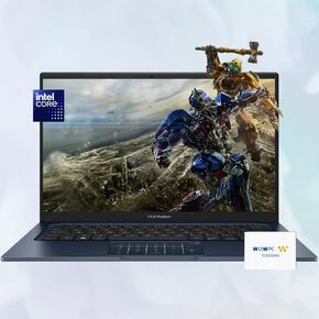 ASUS VivoBook Laptop, 12th Generation 6 Core Processor, 14" FHD Display, 16GB RAM, 1TB Storage, Windows 11 Pro, w/WOWPC Bundle