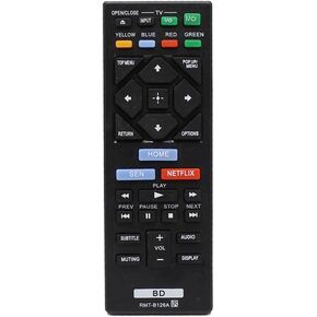 Replaced Remote Control for Sony BDP-S3200 BDP-BX120 BDP-S5200D BDP-S6200E Blu-Ray Disc Player