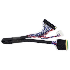 VSDISPLAY LVDS Cable IPEX 40 PIN 0.5mm Pitch 2ch 6bit for 15.6"~19" LCD Screen