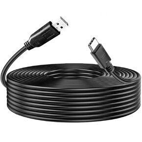 YOTETION Long USB2.0 A to C Cable 50FT,USB2.0 A Cable to USB C 2.0 Cable Data Transfer Type C Cable for Android Auto/iPhone 15/Galaxy S21 S20 A53 A71/iPad Mini 6/Switch/PS5 Controller