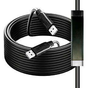 YOTETION Long USB2.0 A to C Cable 50FT,USB2.0 A Cable to USB C 2.0 Cable Data Transfer Type C Cable for Android Auto/iPhone 15/Galaxy S21 S20 A53 A71/iPad Mini 6/Switch/PS5 Controller in Saudi Arabia
