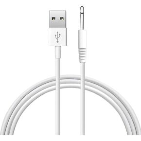 USB DC Cable, 32.7inch USB Cable 5V, 150mA Wire Male to DC 16mm x 2.5mm for Messager,Toys,Replacement DC Charging Cable | USB Charger Cord