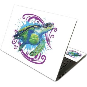 MightySkins Skin Compatible with Razer Blade Stealth 13.3" (2019) - Sea Turtle Splash | Protective, Durable, and Unique Vinyl Decal wrap Cover | Easy to Apply | Made in The USA