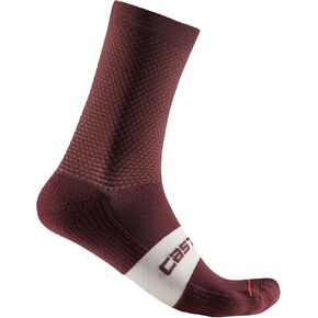 Castelli Espresso 15 Sock, Performance Cycling Apparel Sock with Arch Support & Cushion Pad