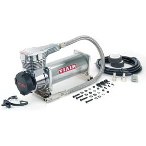 VIAIR 485C High Performance Compressor, Gen 2 | 12V Continuous Duty Cycle Compressor for Air Tanks, Bags & Air Horns | 200 PSI, up to 5 Gallon Tank (Stealth Black)