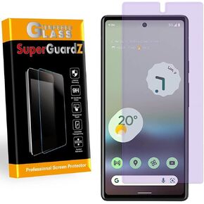 [2-Pack] for Google Pixel 7 (2022) Screen Protector Anti Blue Light Tempered Glass, Eye Protection, SuperGuardZ, 9H, 0.3mm, Anti-Scratch, Anti-Bubble