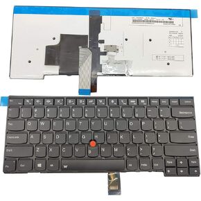 (with Screwdriver New Laptop Keyboard US Layout for Lenovo ThinkPad T431 T431S E431 T440 T440P t460 T440S E440 L440 T450 T450S L450 T440E L460 L470 Black with Pointer with Backlight